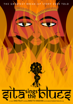 Cartell de Sita Sings the Blues